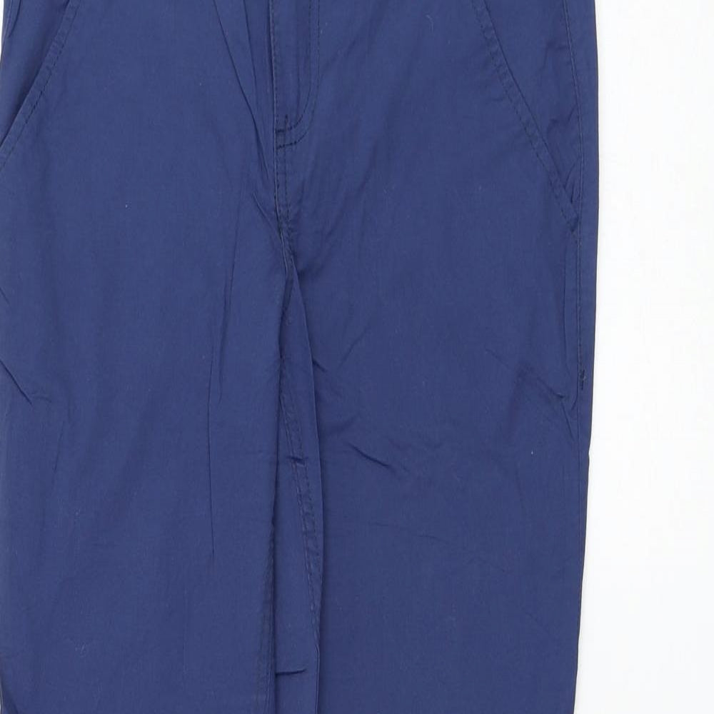 Womens UK Size S House Regular Fit Chino Blue Trousers