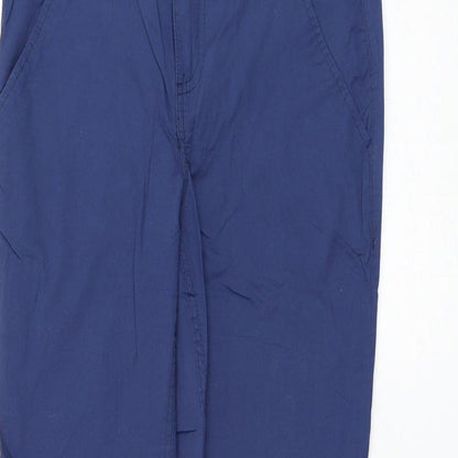 Womens UK Size S House Regular Fit Chino Blue Trousers