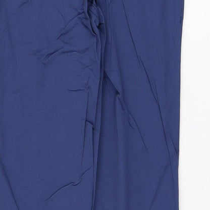 Womens UK Size S House Regular Fit Chino Blue Trousers