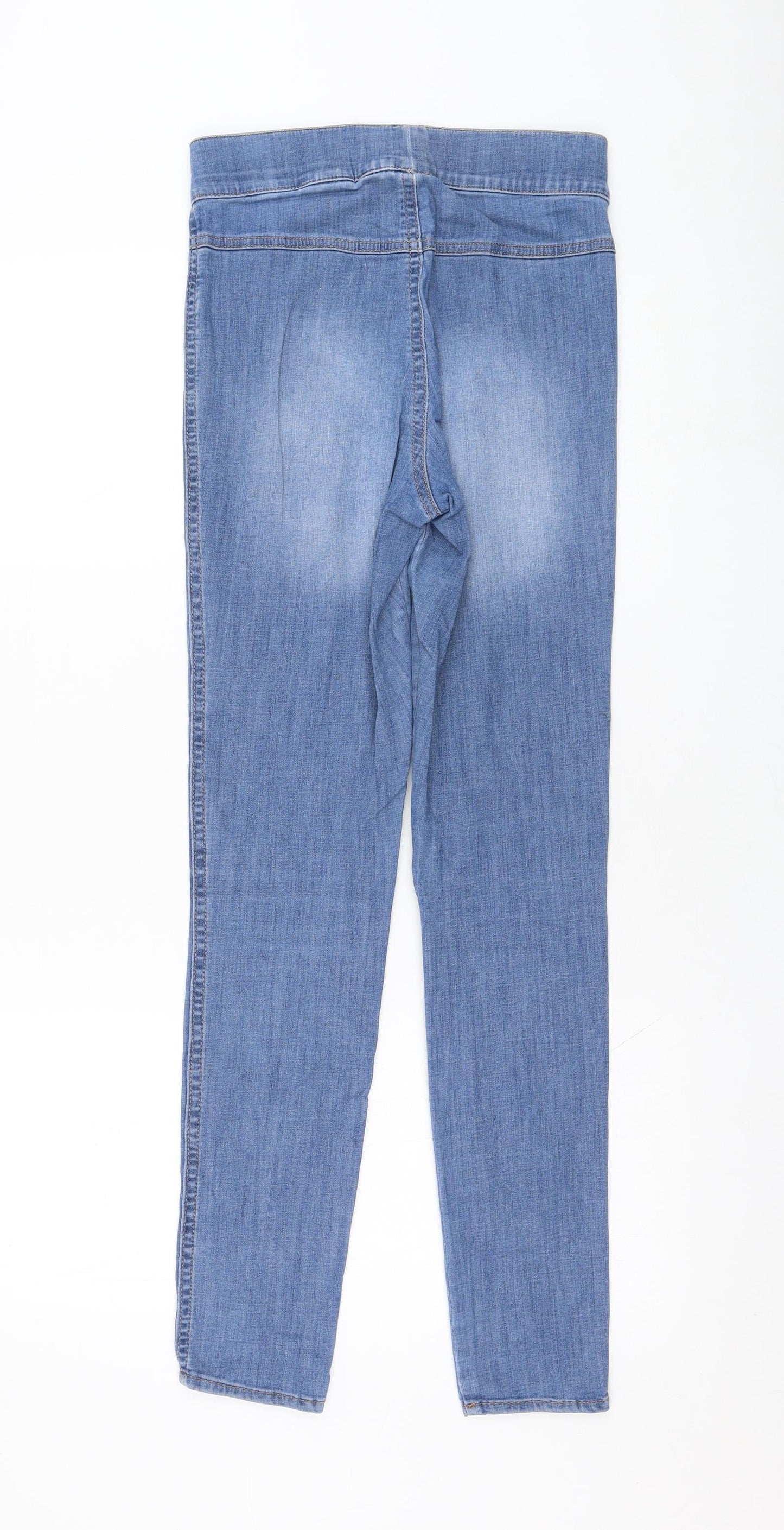 Divided by H&M Womens Blue  Cotton Skinny Jeans Size 8 L28 in Regular