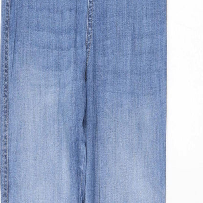 Divided by H&M Womens Blue  Cotton Skinny Jeans Size 8 L28 in Regular
