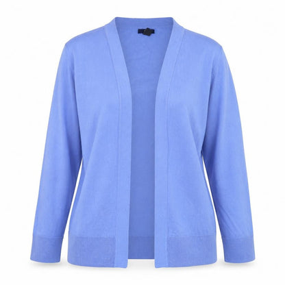 Gap Womens Blue Square Neck  Cotton Cardigan Jumper Size M