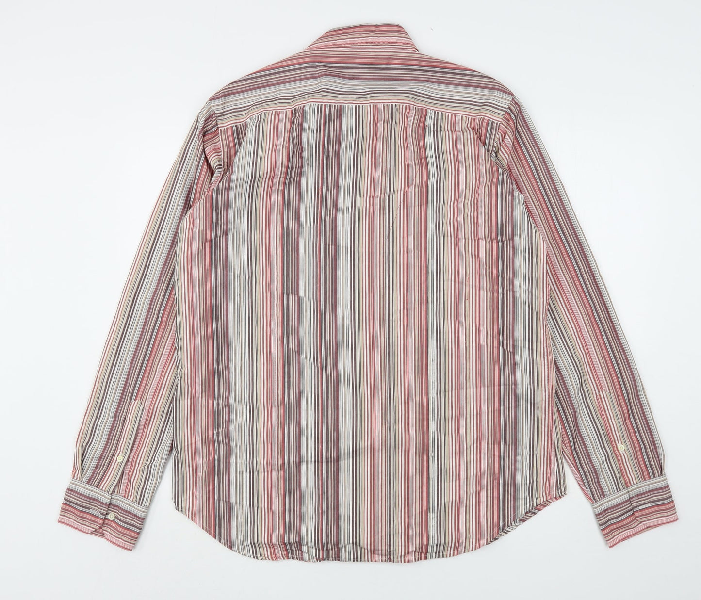 Mens UK Size XL Topman Multicoloured  Button-Up Long Sleeve Casual Shirt