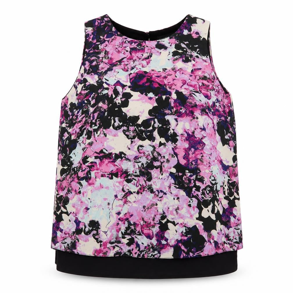 Womens UK Size 8 Dorothy Perkins Multicoloured Basic Blouse