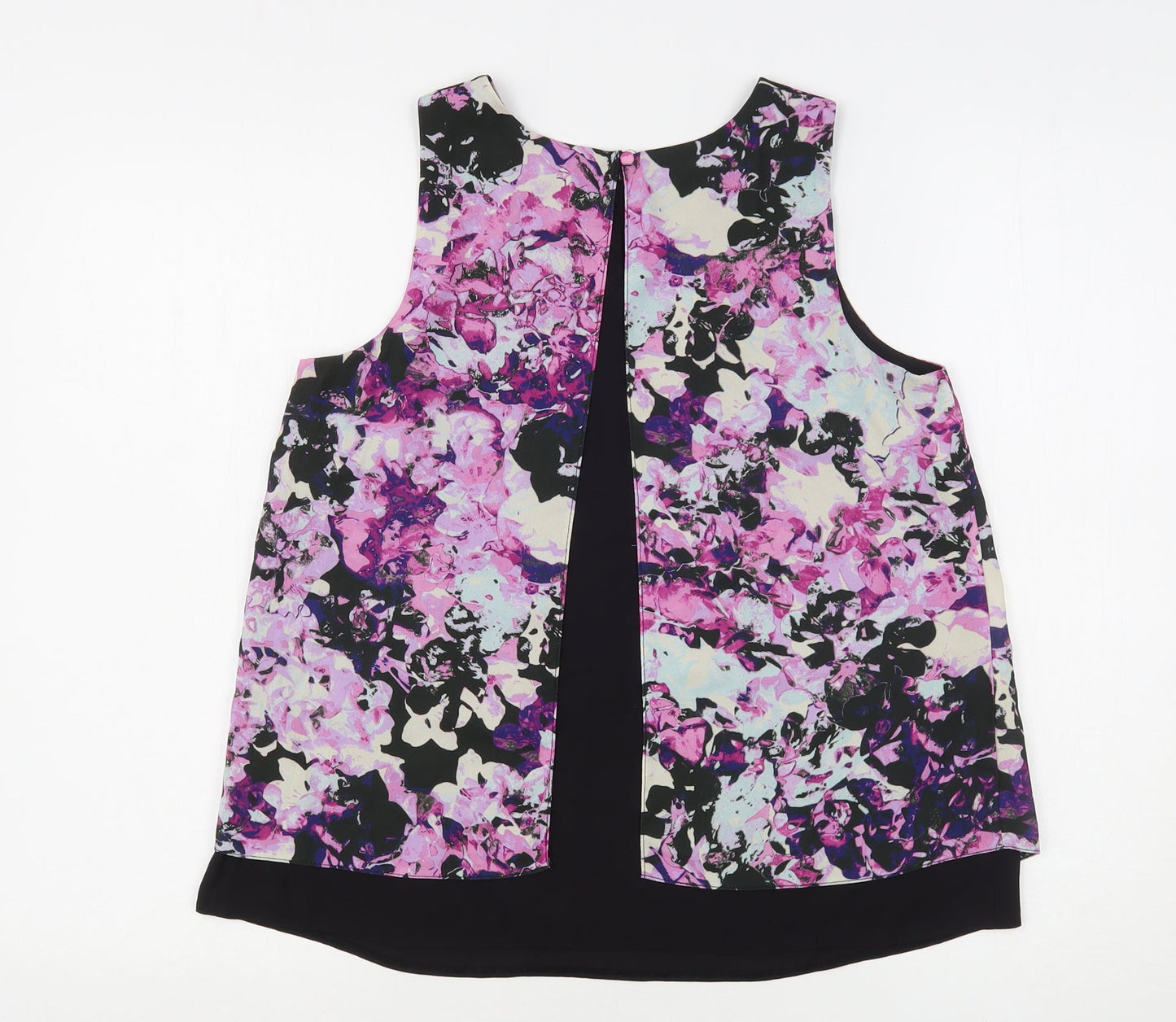 Womens UK Size 8 Dorothy Perkins Multicoloured Basic Blouse