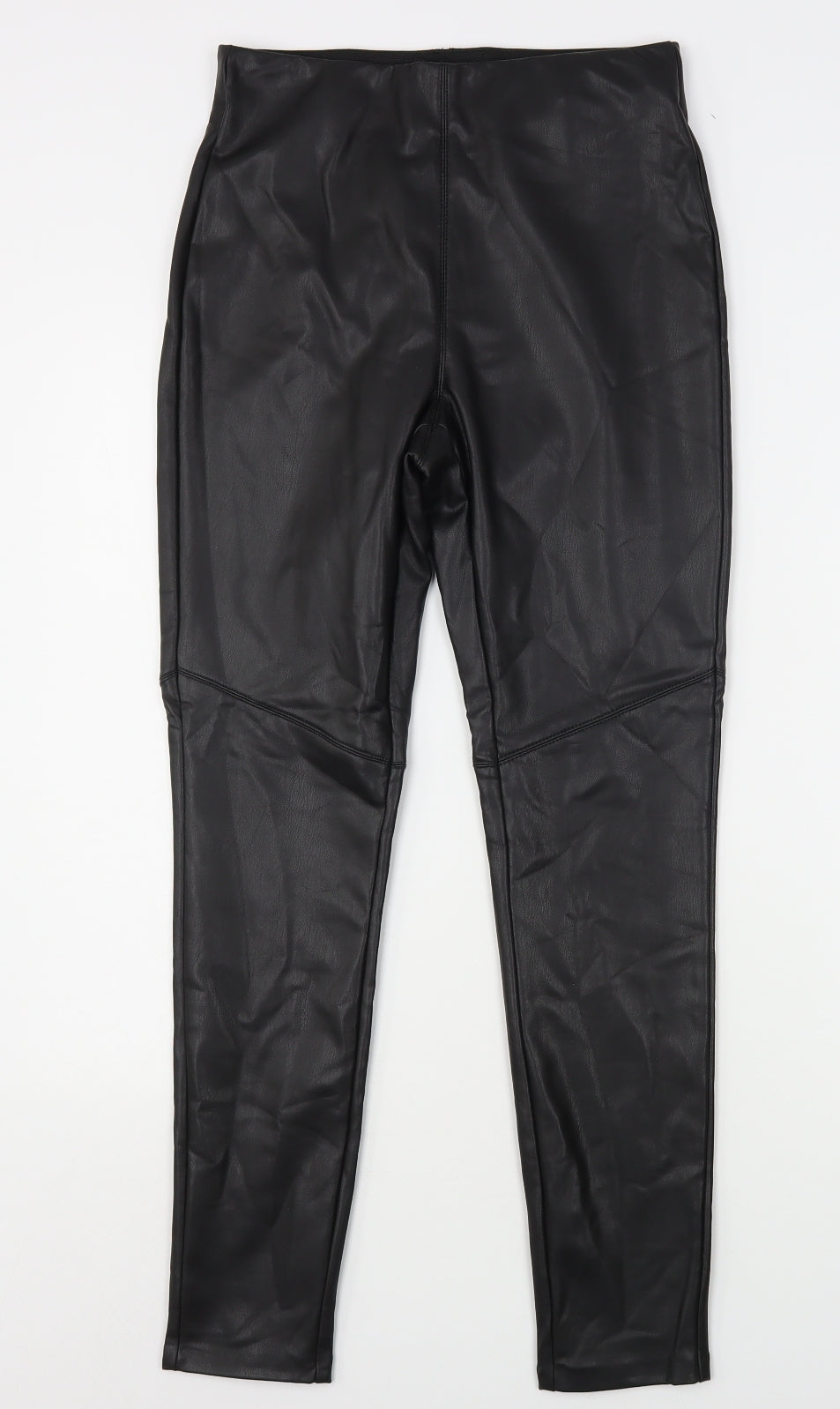 Pimkle Womens Black  Polyester Jegging Jeans Size M L28 in Regular