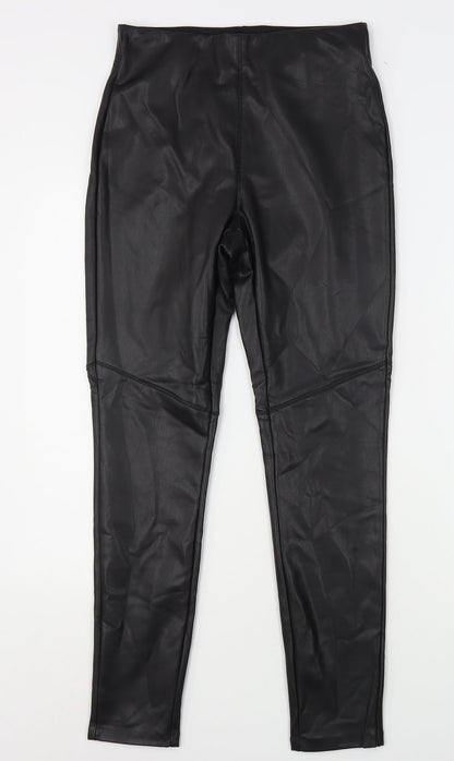 Pimkle Womens Black  Polyester Jegging Jeans Size M L28 in Regular