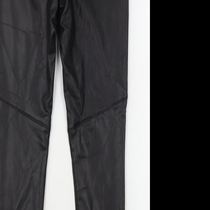 Pimkle Womens Black  Polyester Jegging Jeans Size M L28 in Regular