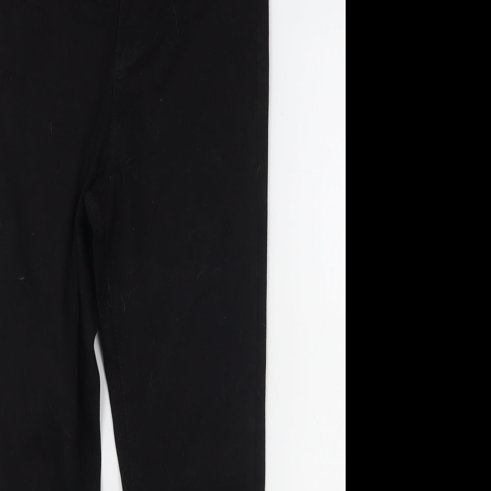 Denim Co Womens Black  Cotton Skinny Jeans Size 12 L24 in Regular
