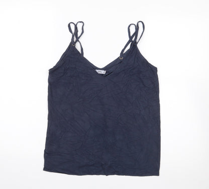 Womens UK Size M Mango Blue Camisole Tank