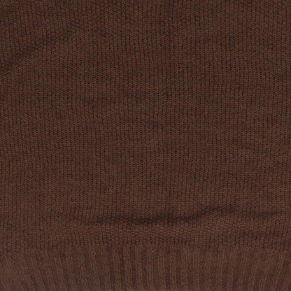 Womens UK Size L Preworn Brown Pullover Jumper