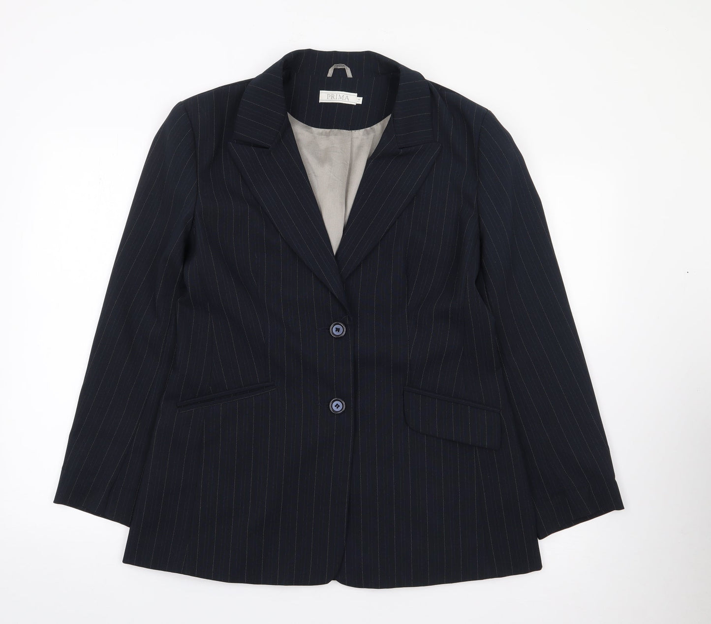 Womens UK Size 14 Prima Blue Jacket