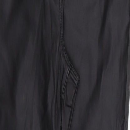 Womens UK Size S Preworn Regular Fit Jegging Black Trousers