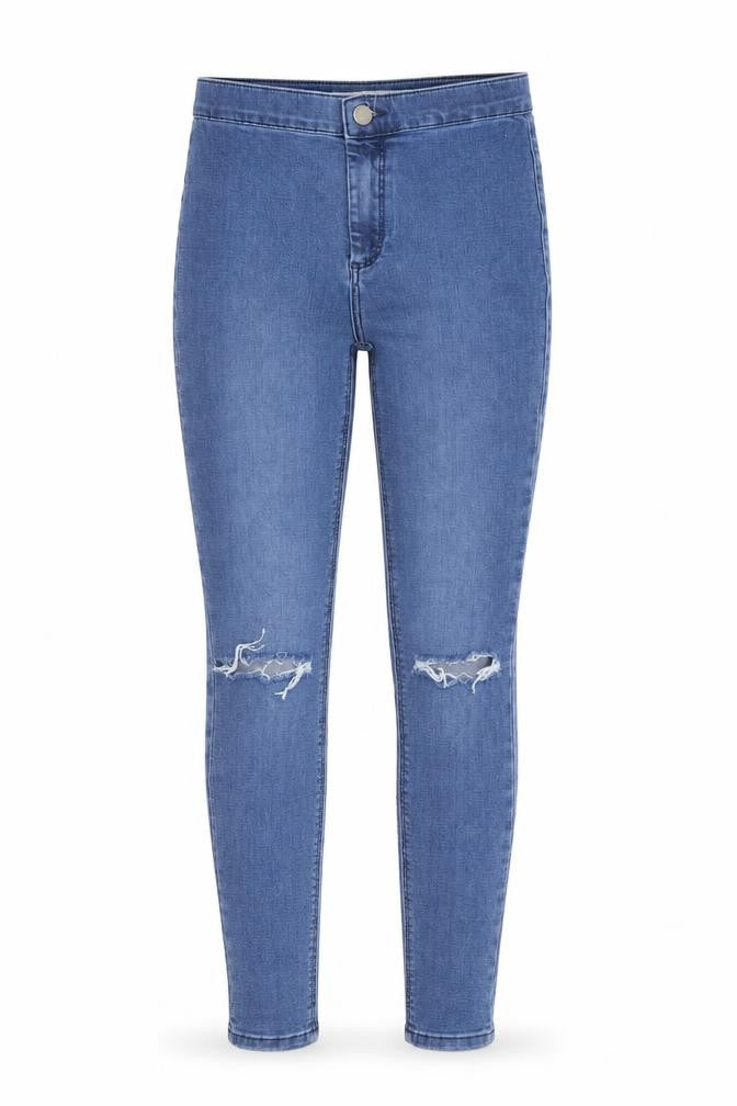 Womens UK Size 26 in Topshop Regular Fit Jegging Blue Jeans