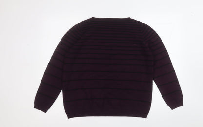 Womens UK Size 14 Debenhams Purple Pullover Jumper
