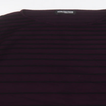 Womens UK Size 14 Debenhams Purple Pullover Jumper