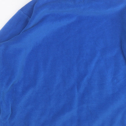 Damart Womens Blue  Polyester Pullover Sweatshirt Size 10