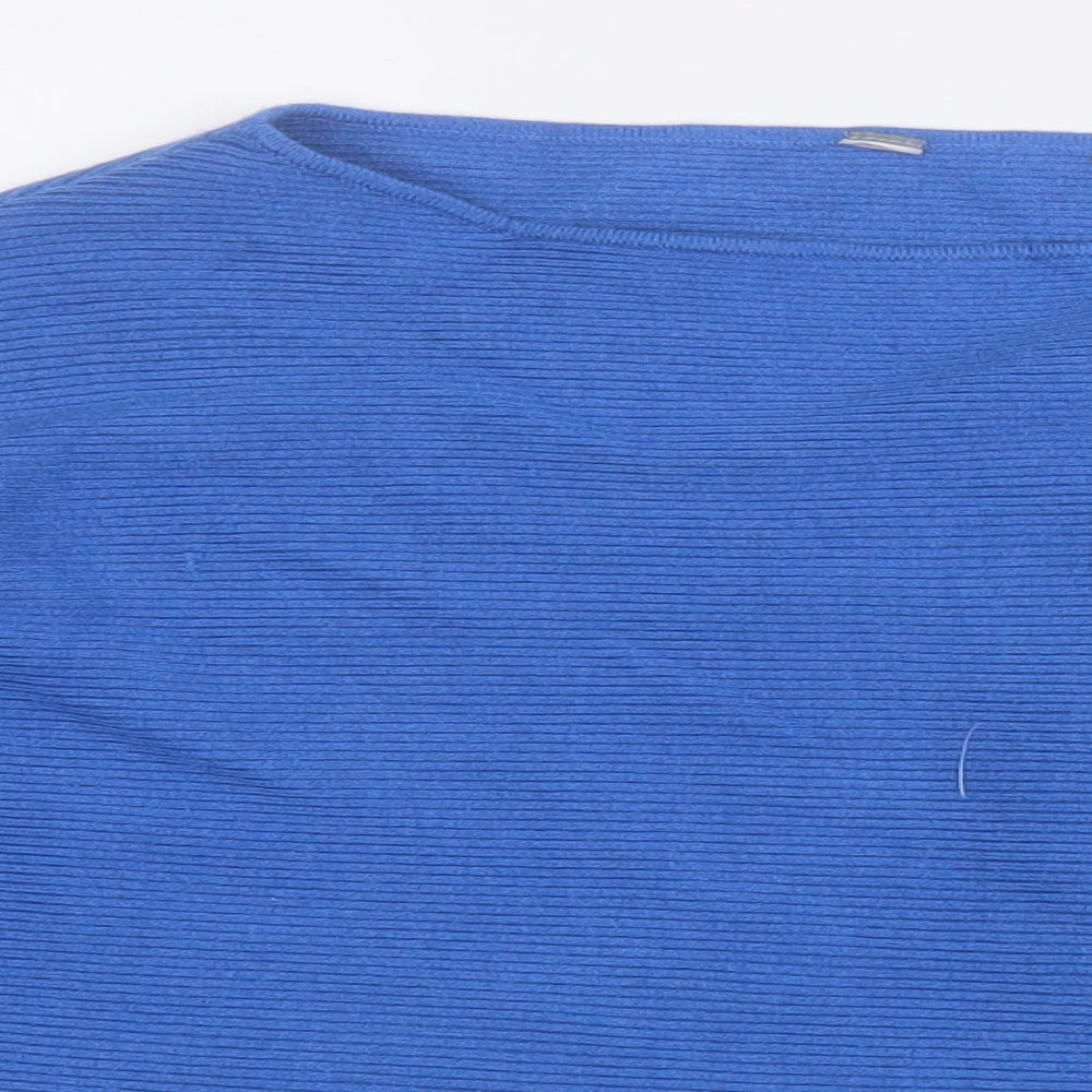 Womens UK Size L Debenhams Blue Pullover Jumper
