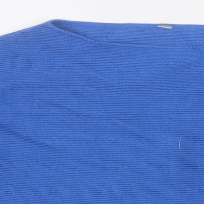 Womens UK Size L Debenhams Blue Pullover Jumper