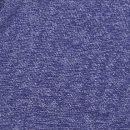 Womens UK Size S Papaya Blue Pullover Jumper