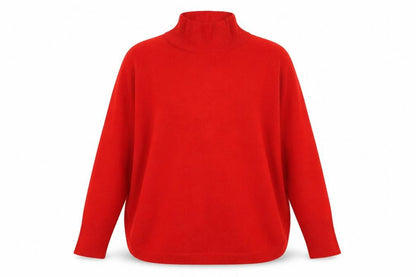 Womens UK Size L Marks and Spencer Red Pullover Jumper