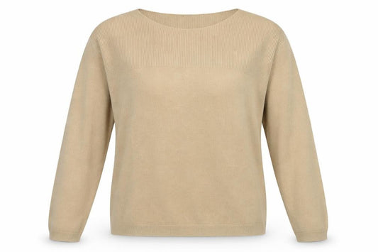 Womens UK Size 18 INTUITION Brown Pullover Jumper