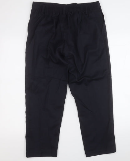 Preworn Mens Blue  Polyester Trousers  Size XL L25 in Regular