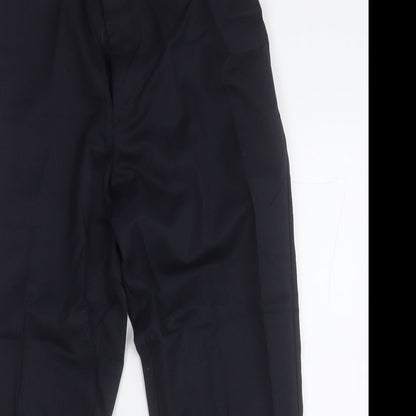Preworn Mens Blue  Polyester Trousers  Size XL L25 in Regular