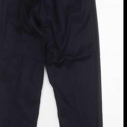 Preworn Mens Blue  Polyester Trousers  Size XL L25 in Regular
