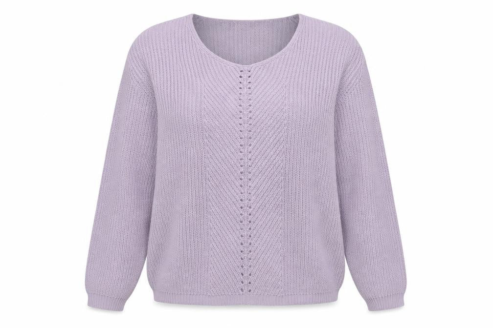 Womens UK Size M Peacocks Purple Pullover Jumper