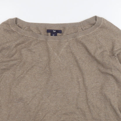 Mens UK Size S Gap Brown  T-Shirt