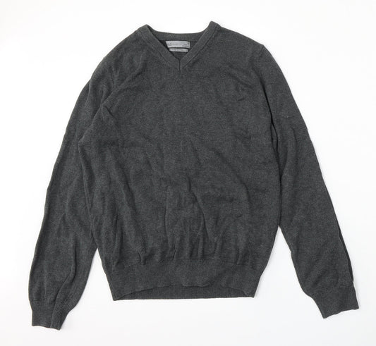Womens UK Size S Marks and Spencer Grey Pullover Jumper