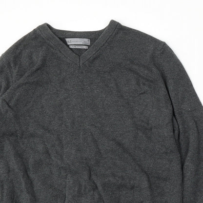 Womens UK Size S Marks and Spencer Grey Pullover Jumper
