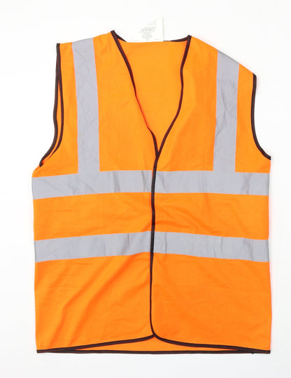 Mens UK Size M Fastenal Orange Gilet