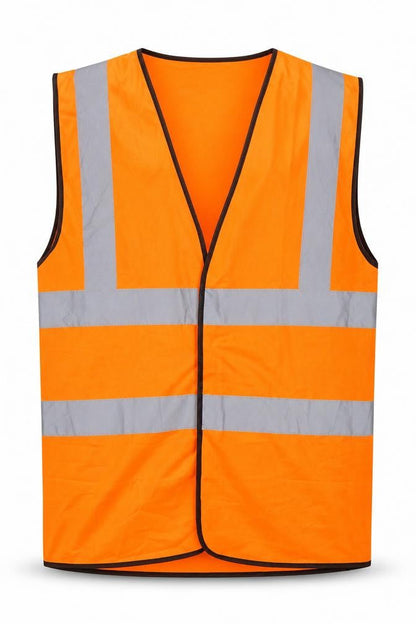 Mens UK Size M Fastenal Orange Gilet