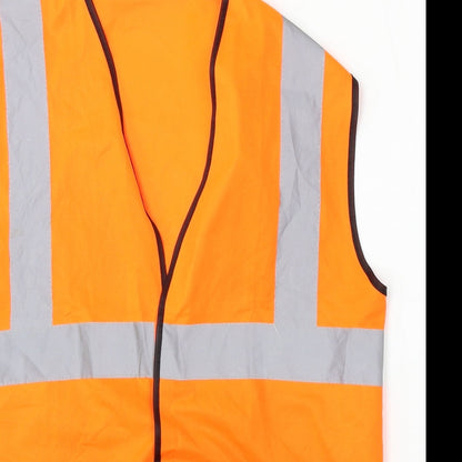 Mens UK Size M Fastenal Orange Gilet