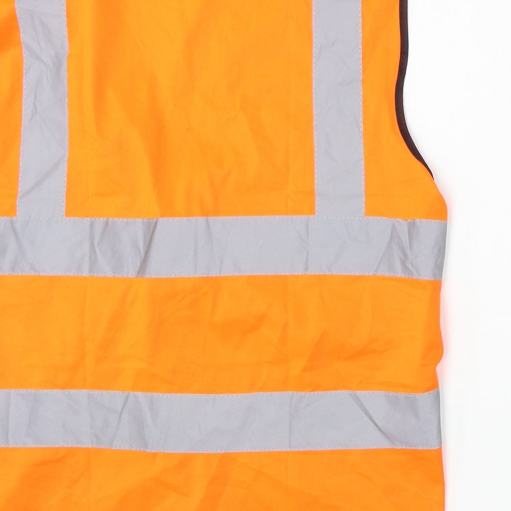 Mens UK Size M Fastenal Orange Gilet