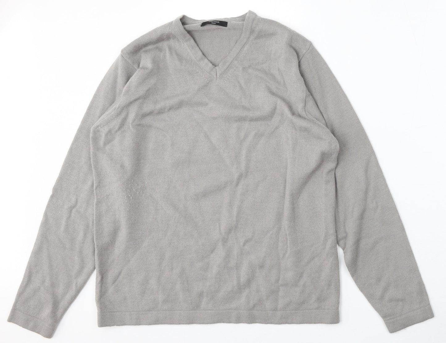 Womens UK Size S St Michael Grey Pullover Jumper