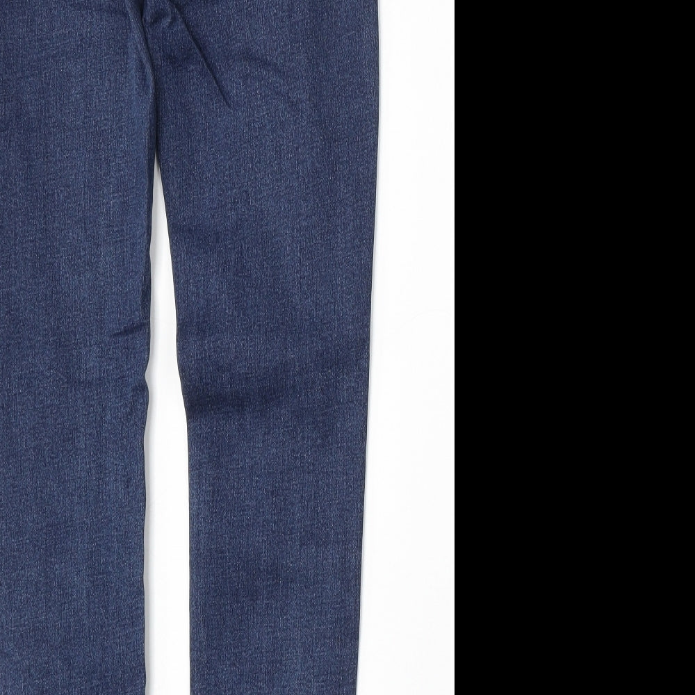 Womens UK Size 10 Denim Regular Fit Skinny Blue Jeans