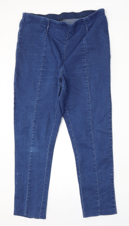 Womens UK Size 30 Preworn Regular Fit Jegging Blue Jeans