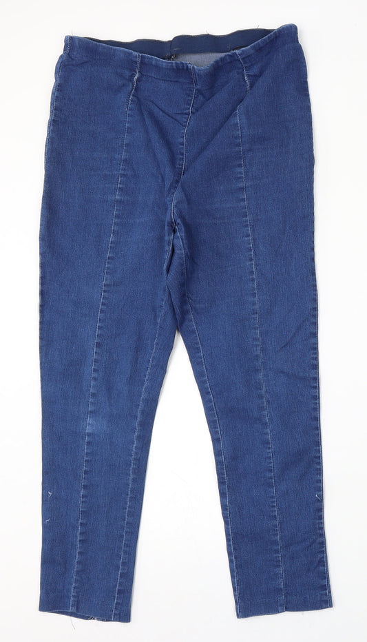 Womens UK Size 30 Preworn Regular Fit Jegging Blue Jeans