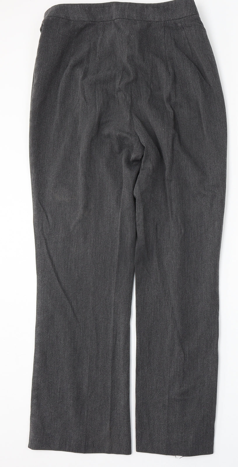 Womens UK Size 12 Marks and Spencer Regular Fit  Grey Trousers