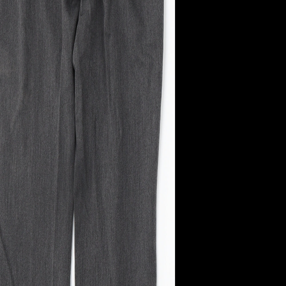 Womens UK Size 12 Marks and Spencer Regular Fit  Grey Trousers
