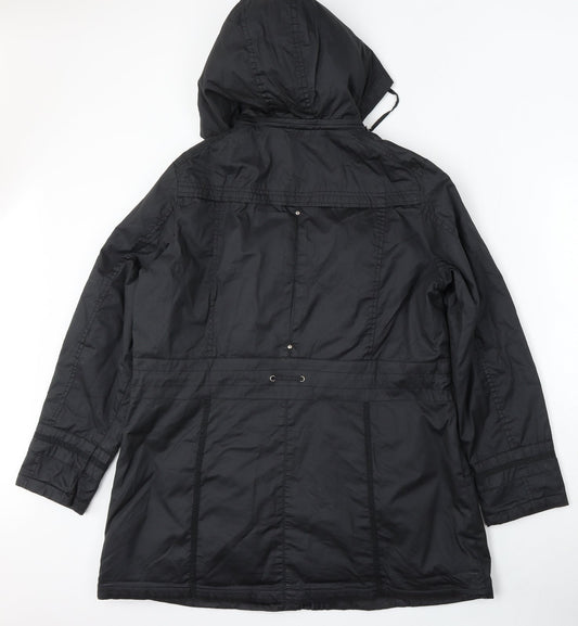 Womens UK Size L Preworn Black Jacket