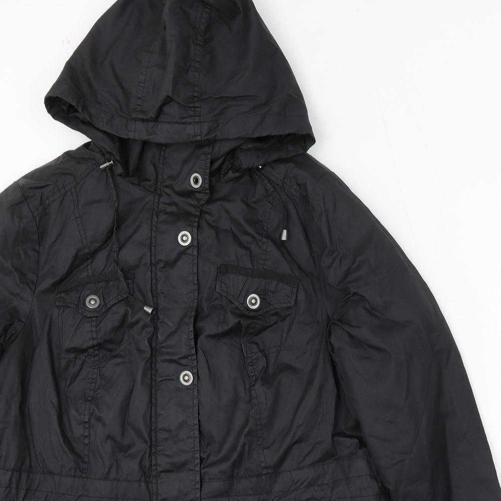Womens UK Size L Preworn Black Jacket