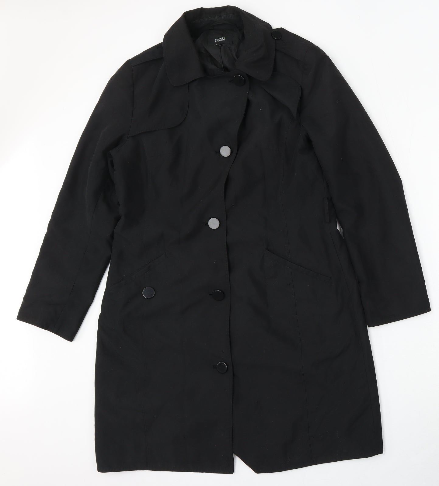 Womens UK Size 12 Marks and Spencer Black Jacket