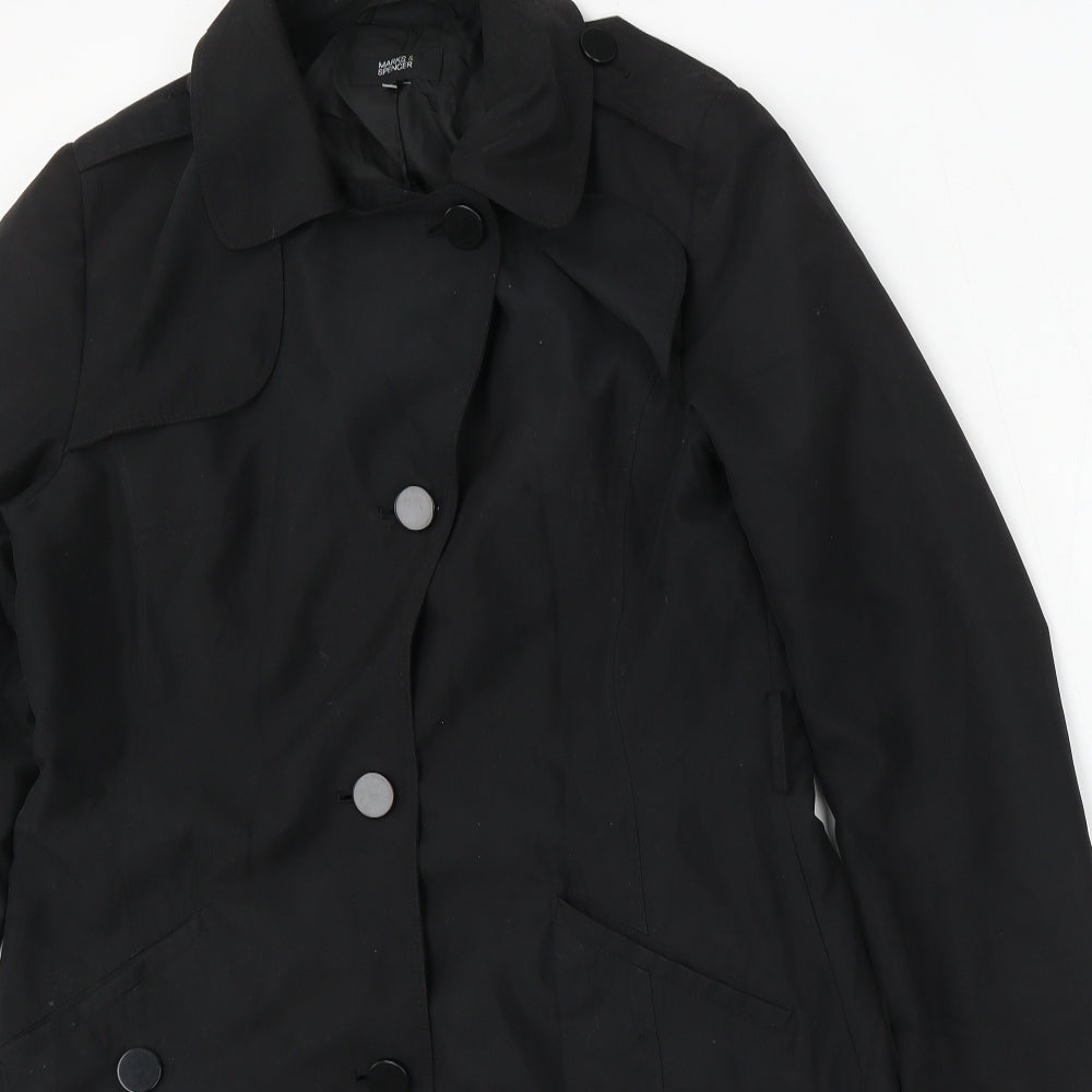 Womens UK Size 12 Marks and Spencer Black Jacket