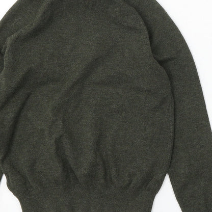 Primark Womens Green Mock Neck  Polyester Pullover Jumper Size 6