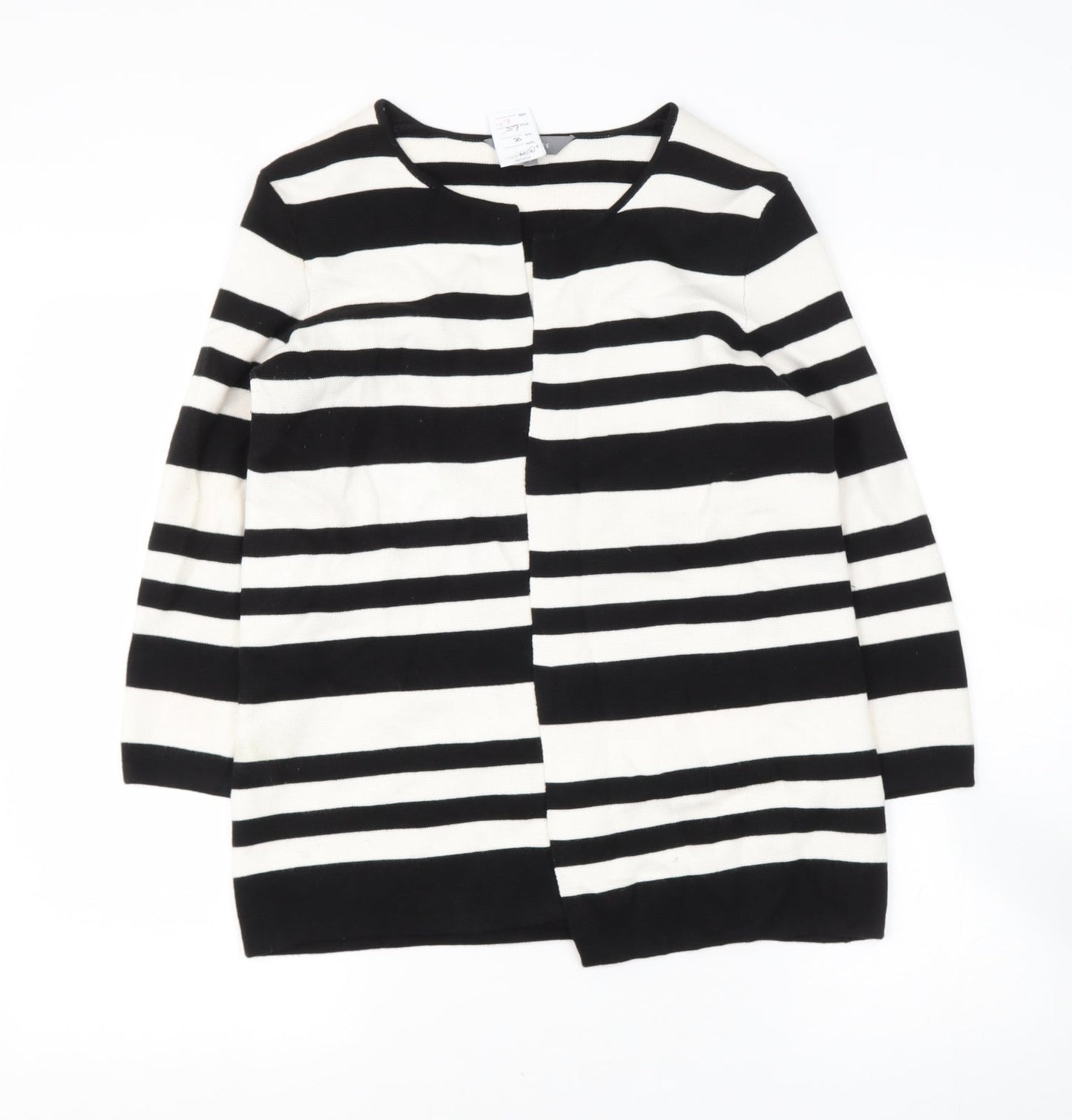 Womens UK Size 8 Debenhams Black Cardigan Jumper