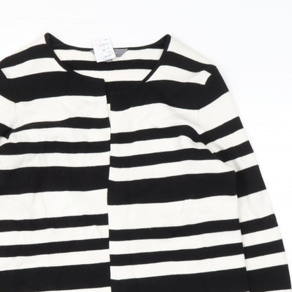 Womens UK Size 8 Debenhams Black Cardigan Jumper